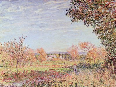 September Morning by Alfred Sisley